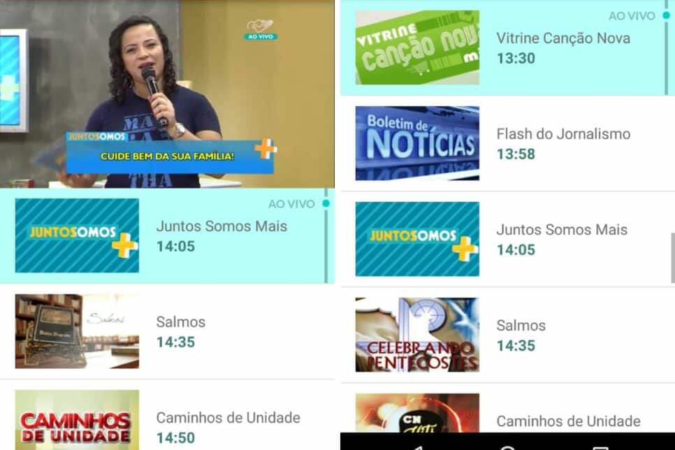 Conecte-se com a Fé: Baixe Agora o App Oficial da TV Canção Nova!